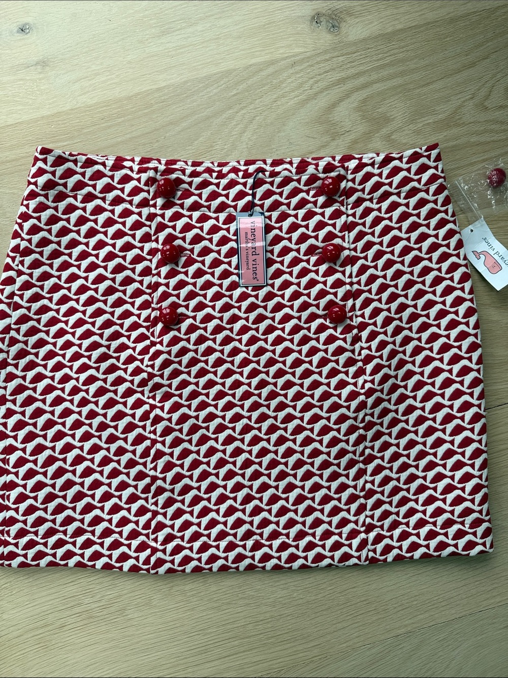 NWT Vineyard Vines Geo Fish Jacquard Skirt
